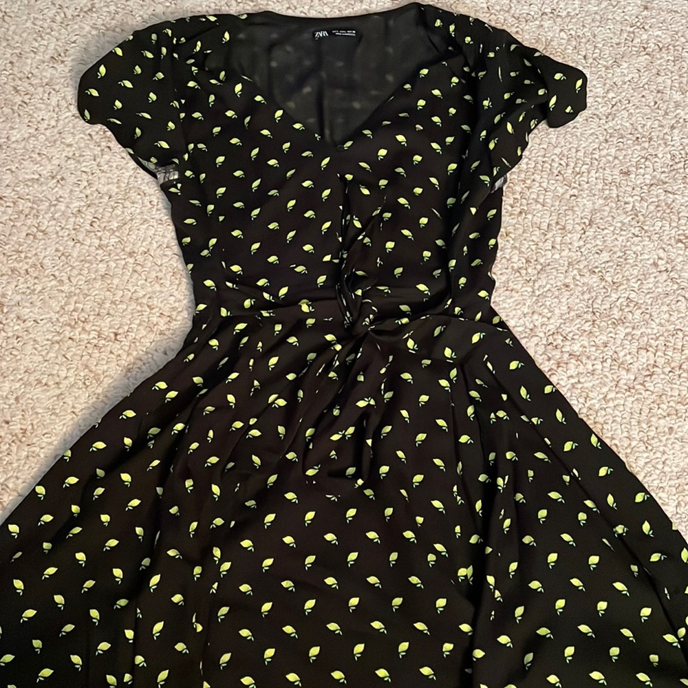 Zara Lemon Sun Dress